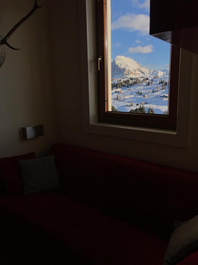 Appartamento Con Vista Sull'Alpe Di Siusi Bulla Buitenkant foto